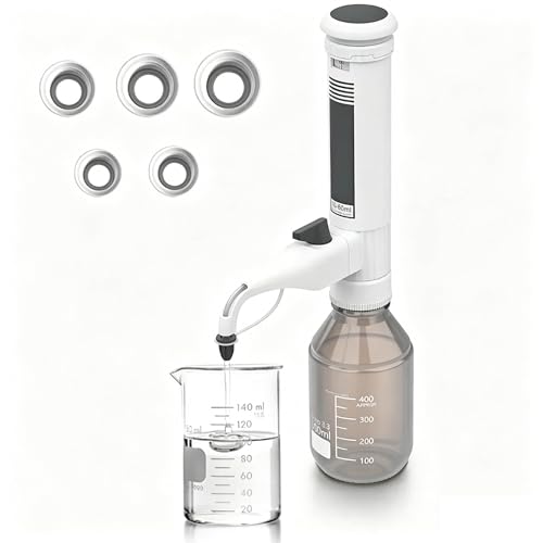 Distributeur de flacon de laboratoire 10-60ml avec double valve