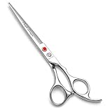 Purple Dragon 4インチ/5インチ/5インチ/5.5インチ/6インチ/6.5インチ/7インチ/7.5インチ/8インチ/9インチ/10インチ 鋭いエッジサロンヘアカットハサミ - ペット/犬のグルーミングハサミ バッグ付き - 理容師やペットのグルーマーに最適