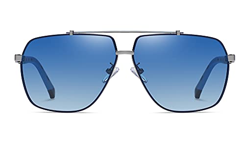 Polarized Sunglasses Classic Fashion Oversized Frame for Men Driving UV Protection2