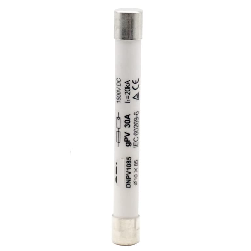 Fuse DC 1500V Solar Fast Blow Ceramic gPV Fuse Link DNPV1085 10X85 gG Cutout 2A 4A 6A 8A 10A 16A 20A 25A(2A)