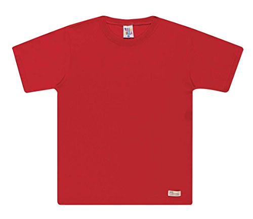Pulla Bulla Classic Tee for boys ages 6-8 years – Red