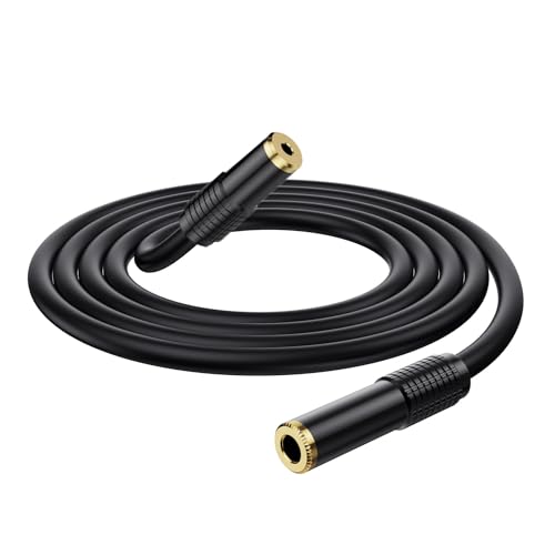 Cable de audio estéreo Jack 3.5mm a 6.35mm 1.65 pies