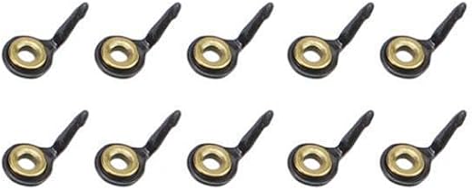 The Style Sutra 2x10x Stainless Steel Fishing Rod Guides Fishing Rod Tip Repair Kit Gold 4|Sporting Goods|Sporting Goods|S...