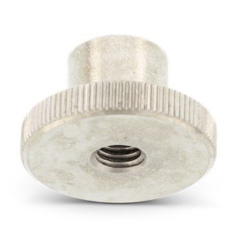 (25pcs) DIN 466 M10 Knurled Thumb Nuts, High Type AISI 303 Stainless Steel, Ships Free in USA by Aspen Fasteners, ASSP0466210