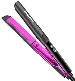 SHRATE Flat Iron Hair Straightener | 2 in 1 Flat Iron and Curler | 1.2 Inch