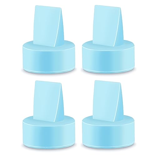 Image of Maymom Duckbill Valves Compatible with Spectra S1 S2 9 Plus Dew 350 Not Original Spectra Pump Parts S2 Accessories Replace Valve (Blue, 4ct)