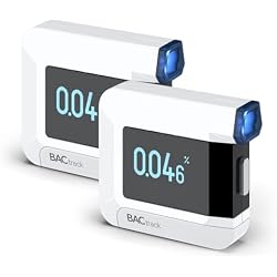 BACtrack C8 Breathalyzer (2 Pack) | Professional-Grade Accuracy | Optional Smartphone App | Portable Breathalyzer Alcohol Tester for Home & Personal Use