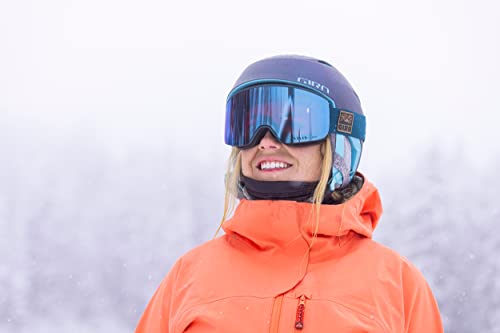Image of Giro Ella Women's Snow Goggle - Black Craze Strap with VIVID Copper /VIVID Infrared Lenses