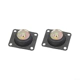 Gaspumpenmembran für 50cc Kompatibel mit Holley 2300 4150 4160 Vergaser Ersatz-Kit 2 Stück