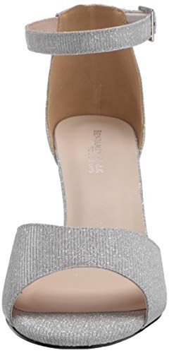 Touch Ups Womens Amaya Heeled Sandal, Silver, 8 Wide Us #TOP1
