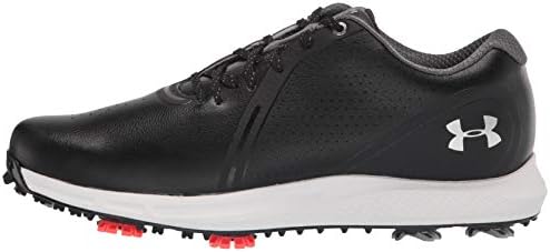 Under Armour Men's Charged Draw RST Golf Shoe, Black (001)/White, 7 Wide | Image 7