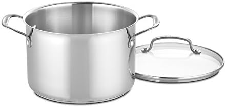 Cuisinart 17-Piece Stainless Steel Cookware Set, Chef's Classic Steel Collection with Pure Aluminum Core for Quick and Even Heat, Cool Grip Handles, Dishwasher Safe, 77-17N - 3