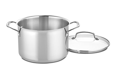 Cuisinart 17-Piece Stainless Steel Cookware Set, Chef's Classic Steel Collection with Pure Aluminum Core for Quick and Even Heat, Cool Grip Handles, Dishwasher Safe, 77-17N by Cuisinart - Image 4
