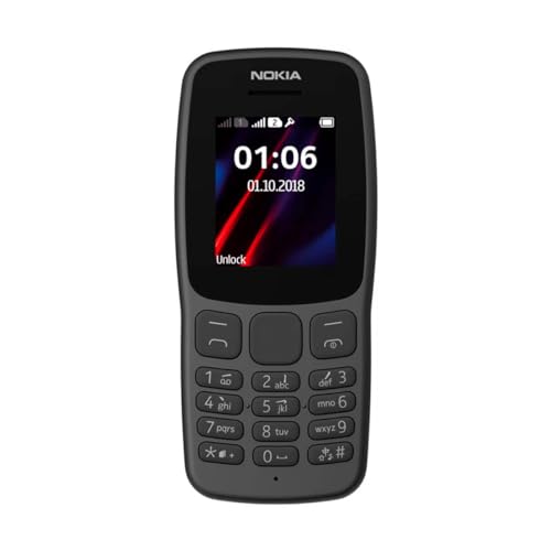 Nokia 106 (2018) 4G Schwarz (Black) Dual-SIM – Bild 4
