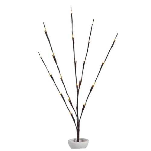 VICASKY 1pc Led Branch Lamp Warm Light Decorative Tree Light for Indoor Home Decor Weddings Living Rooms and Holiday Celebrations Battery Operated Artistic Design