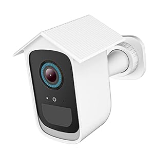 HOLACA Silikonhülle kompatibel mit eufy Security eufyCam S300 3C, wasserdicht, weich, leicht, langlebig Silikonhülle für Eufy Cam 3C Überwachungskamera aussen (2er-Pack, Kamera Nicht enthalten)