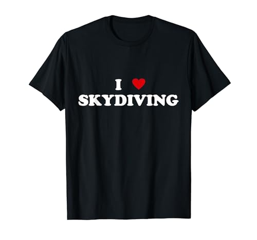 I Heart Skydiver - Amo el paracaidismo Camiseta