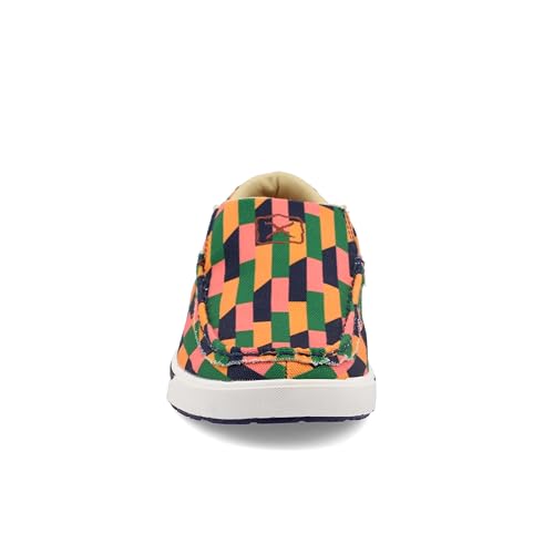 Image of Twisted X Women's Slip-On Kicks, Moc Toe, Midnight Blue Multi, 8.5 M