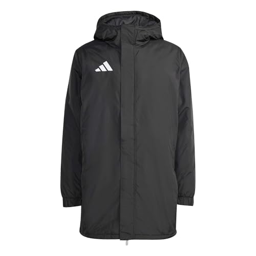 adidas Men's Entrada26 Stadium Jacket, black/white, XL