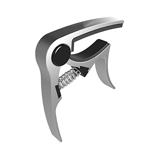 EIFINE Capo de Guitare en Alliage for Classique électrique Acoustique (Color : Svart, Size : 9.5 * 8 * 1.7 cm) - Les Beatles, Paul McCartney, John Lennon, RIngo Starr, George Harrison EIFINE Capo de Guitare en Alliage for Classique électrique Acoustique (Color : Svart, Size : 9.5 * 8 * 1.7 cm) – Image 4