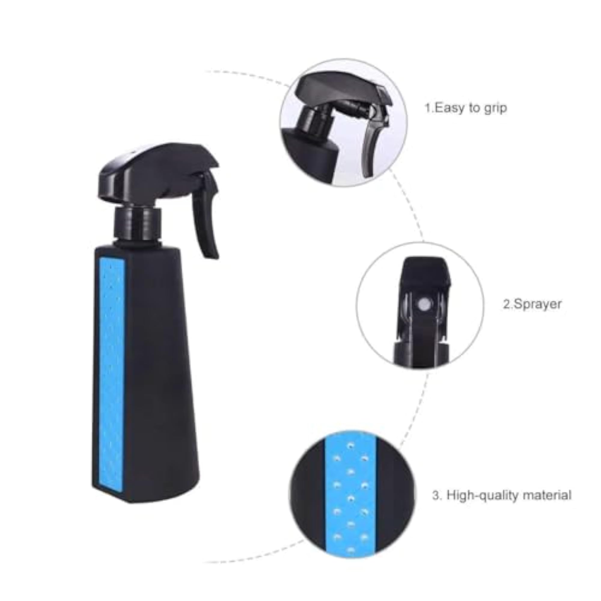 Multi-Use Refillable Spray Bottles for Hair & Plants