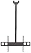 Produktbild Manhattan 423625 Universal Deckenhalterung für Flachbildschirme 37" bis 70" bis zu 50 kg schwarz
