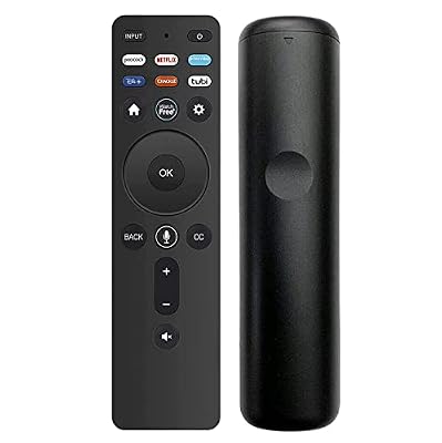 New Universal Vizio Remote XRT260 IR Replacement Fit for All Vizio V-Series, M-Series 4K HDR Smart TV Without Voice Command with Netflix, PrimeVideo, DSY+, Tubi, Watchfree, Peacock, Crackle Buttons