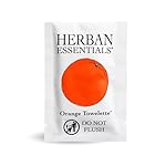 Herban Essentials - Orange Wipes & Towelettes - Essential Oil Wipes for Make Up, Hands, Face & Body - Travel Size Essentials & Toiletries - Natural, Individually Wrapped, Disposable & Moist (20 count) - Image 4
