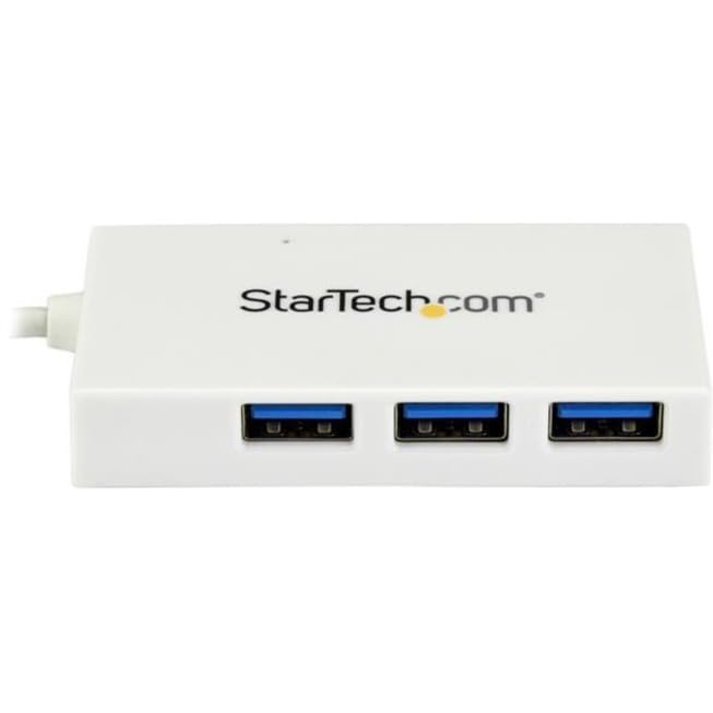 Hub USB-C y concentrador ladrón USB 3.0 con entrada Thunderbolt 3 4