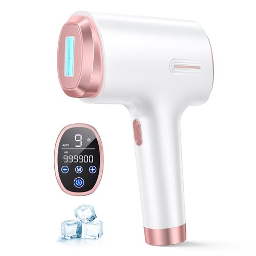 Ubroo Laser Hair Removal fo Women and Men, Hand-held IPL device (IPL Home Use Hair Removal Device), Long-Lasting Hair Removal from Home