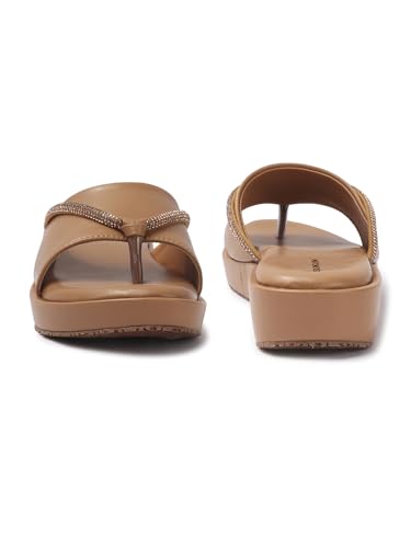 Image of Sukun 6801 Women's Wedge Heel Sandals Comfortable Cushioned Footbed Adjustable Anti-Slip Outsole Stylish & Elegant Design For Girls /Ladies