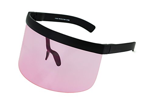 pink visor sunglasses