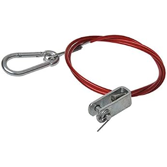 ProPlus 341303 Breakaway Cable 100 cm / 1 m with Clevis Pin for Trailers