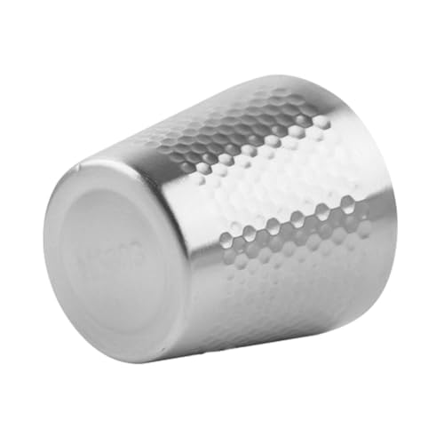 OUNONA 1Pc Stainless Steel Shaving Bowl for Men Durable Foaming Professional Soap Mixing Capacity Smooth Edges for Daily Use and Grooming