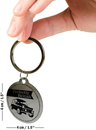 Nostalgic-Art Key Chain Round 4 cm, Vintage Design