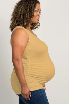 IKKAI Women The Ultimate Camisole | Maternity Camisole for Women | High-Waist| Pack of 1 (XS, Skin) - Image 6 thumbnail