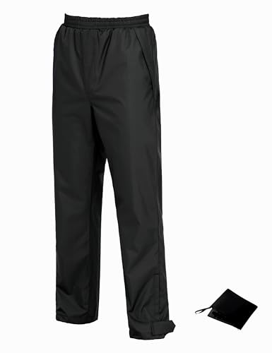Ubon Rain Pants for Women Waterproof - Packable Hiking Pants Outdoor Rain Over Pants, Golf Rain Pants2