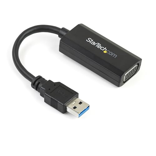 StarTech.com Adaptateur vidéo USB 3.0 vers VGA - Carte graphique externe avec installation du pilote intégrée - 1920x1200 (USB32VGAV)
