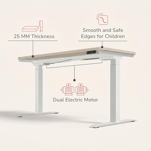 Image of Interio by Godrej Stance Dual Motor Height Adjustable Work Desk