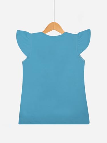 Image of Dollar Champion Cotton Regular Fit T-Shirts for Girls -Actual Color May Vary
