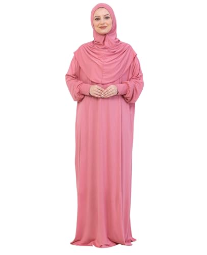 Prien Cotton Muslim Abaya with Hijab