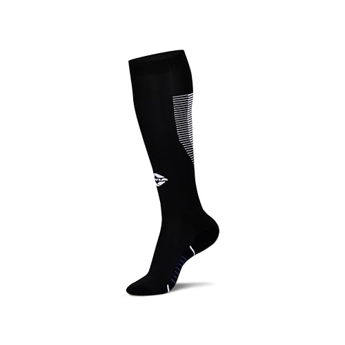 Nivia Rabona Football Super Socks / Stockings (Black, L) | Polyester Blend | for Men & Women | Knee Length long Stockings | For Football Soccer & other Sports 5 31rfmI7X65L