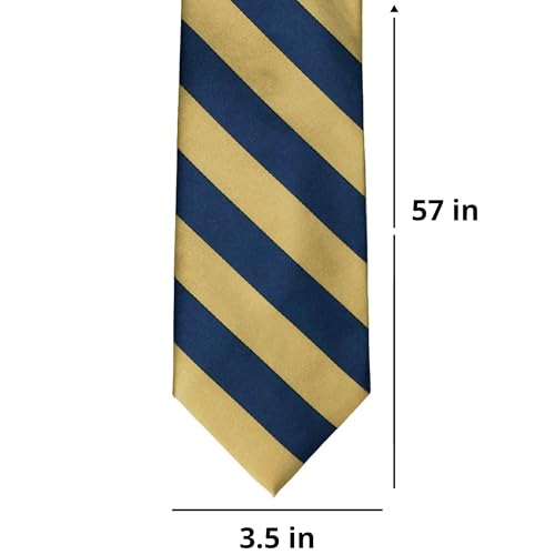 Image of tiemart Men's Striped Tie Standard Length