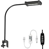 Lominie Clip-On Aquarium Light Reef Lights for Coral LED Aquatic Plant Lighting, Full Spectrum Nano