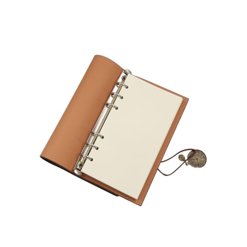 Spiral notebook A6 rétro cuir journal intime et bloc-notes professionnel - 6
