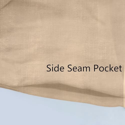 Robe d'été décontractée ample à manches courtes et poches - 7