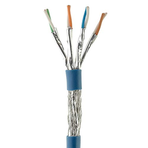 Cable Ethernet CAT6 blindado 5 FT patch cord blanco 5 pack miniatura 7