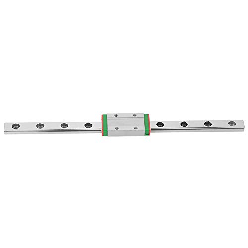 Riel Guía de Riel Lineal en Miniatura LML9H de 200 Mm, Bloque Deslizante de 9 Mm de Ancho, Diseño de Pequeño y Liviano de 4 Puntos, de Lubricación de Retenedor de Bolas, Equipo