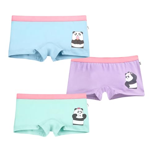 Image of YouGotPlanB Cotton Trunks for Girls | Ages 4-16 | Stretchable Trunks for Kids | Snug-Fit | Perfect for Active Girls