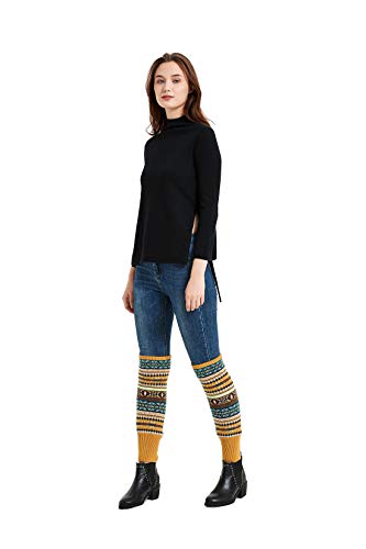 Image of Leg Warmers for Women Long Wool Boot Warmer Thick Warm Leg Warmers for Winter